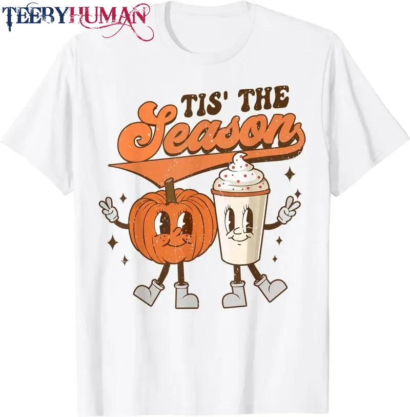 Fall Pumpkin Halloween Costume Tis The Season To Be Spooky Unisex Tee Hoodie Classic T Shirt 1662619062142