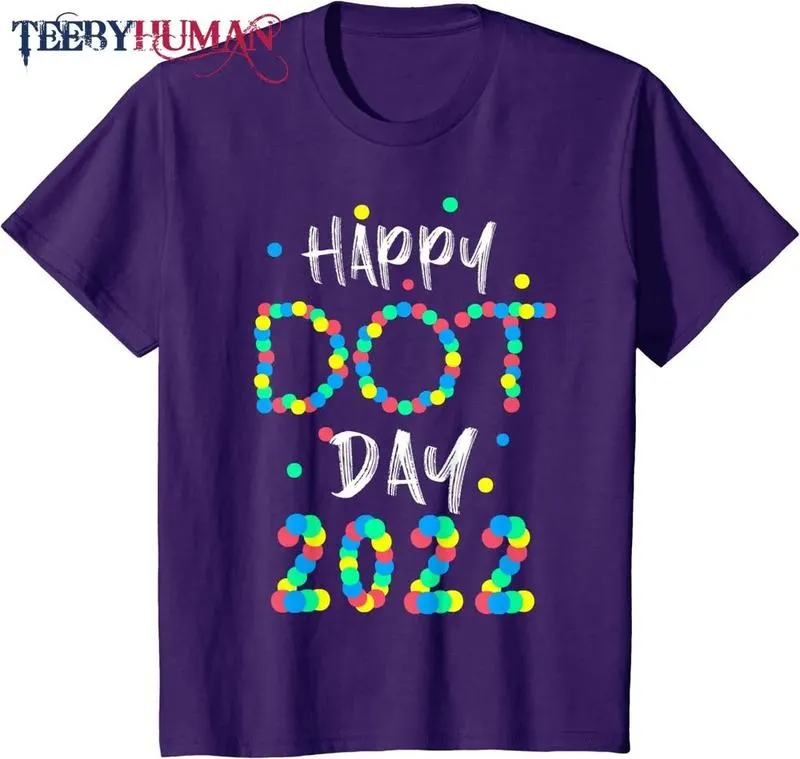 Happy International Dot Day 2022 Polka Dot Kids Toddler Boys T Shirt 1662719560004