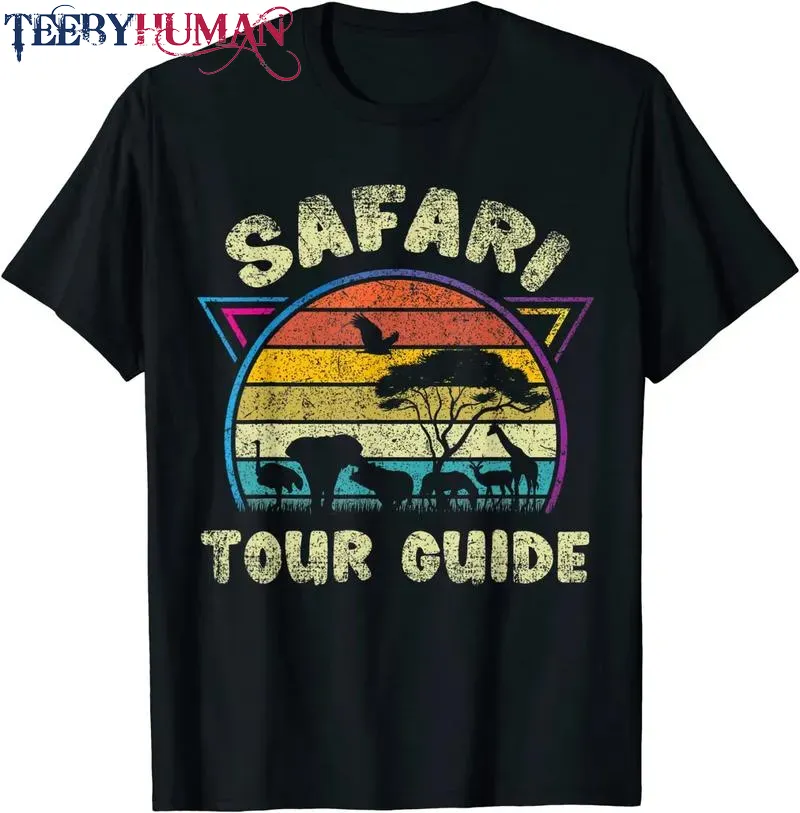 Safari Tour Guide Tanzania Kenya Halloween Vintage Unisex Tee Hoodie Classic T Shirt 1662584773837